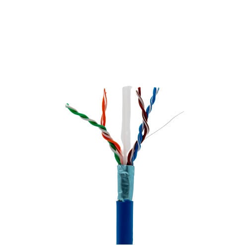 MWC A50080 CAT5E PLENUM 22 AWG POE CABLE BLUE GAME CHANGER