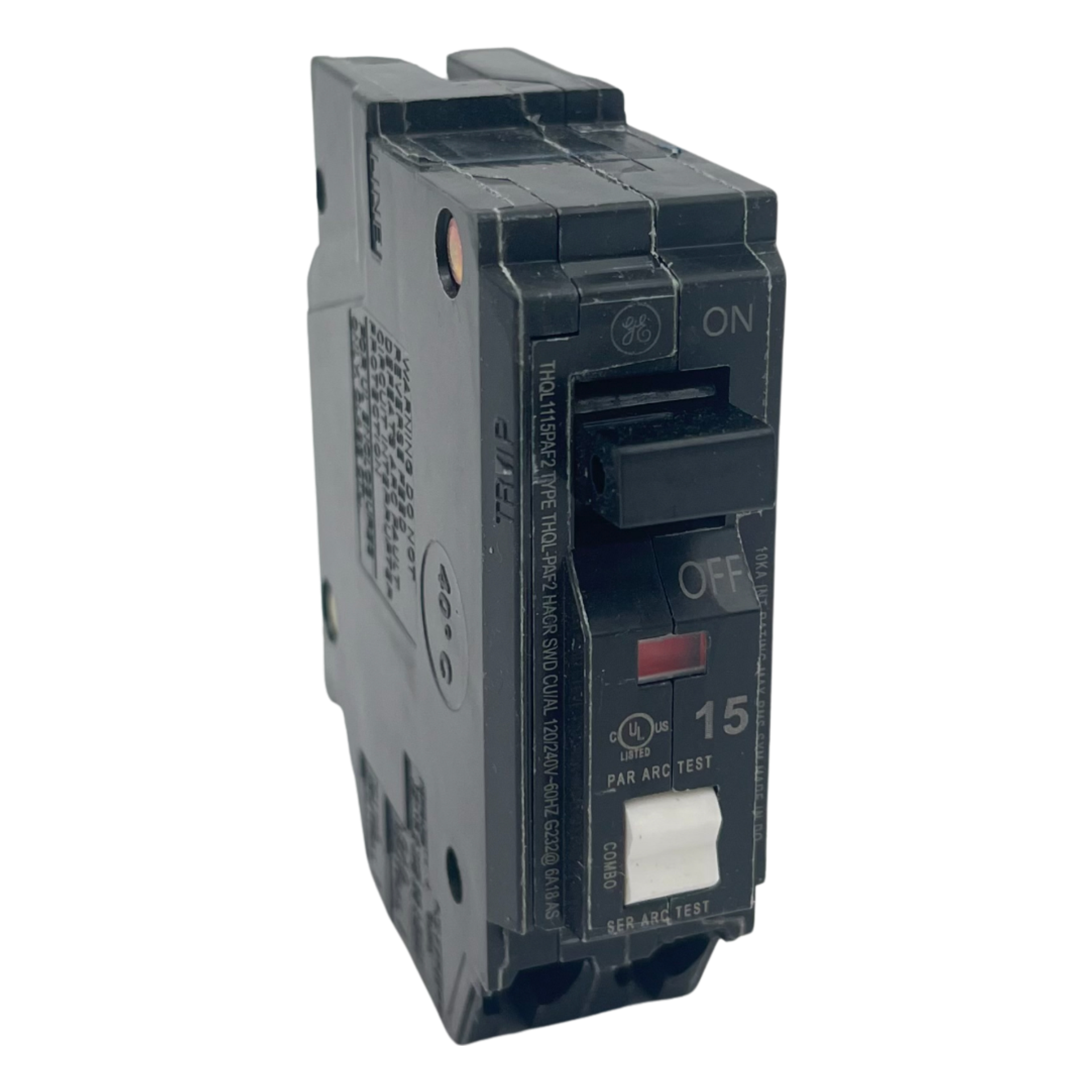 GE THQL1115PAF2 Q-Line, 1 Pole, 15 Amp, AFCI Plug-On Circuit