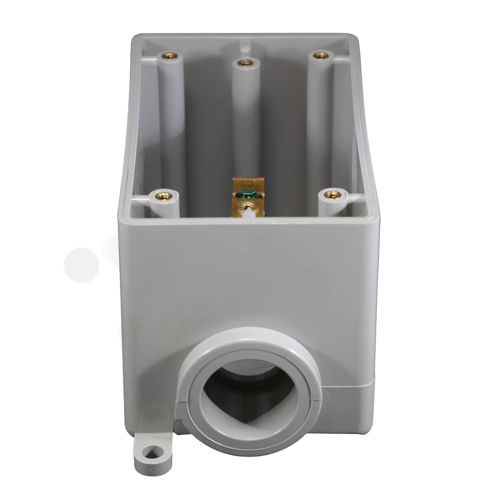 Cantex 5133301 3/4IN, 1 Gang, 3/4IN, FDE Weatherproof Box, PVC