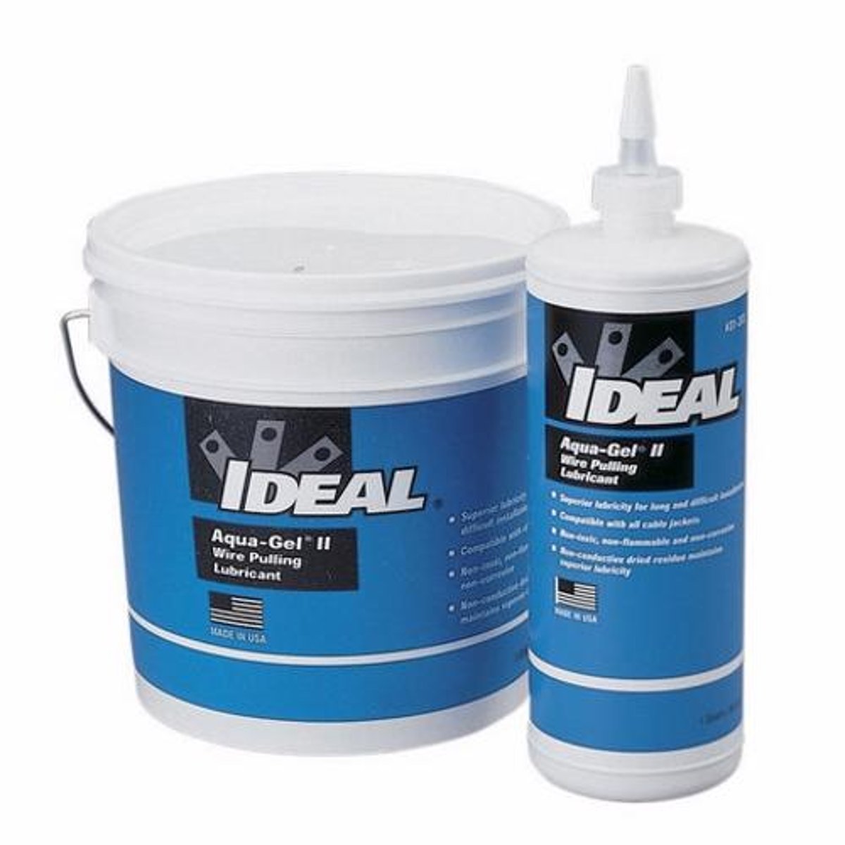 Ideal 31-378 Aqua-Gel II Wire Pulling Lubricant, 1 Quart Squeeze Bottle |  Mars Electric