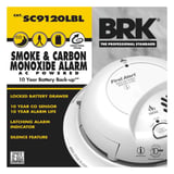 Sc9120lbl carton smokecarbon monoxide alarm