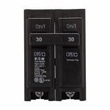Eaton BR230 BR, 2 Pole, 30 Amp, Plug-On Circuit Breaker, 120/240 Volt ...