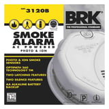 3120b carton photoelectric ion smoke alarm