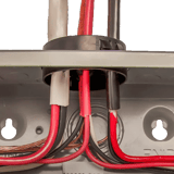 Wire Waffle Insert from top