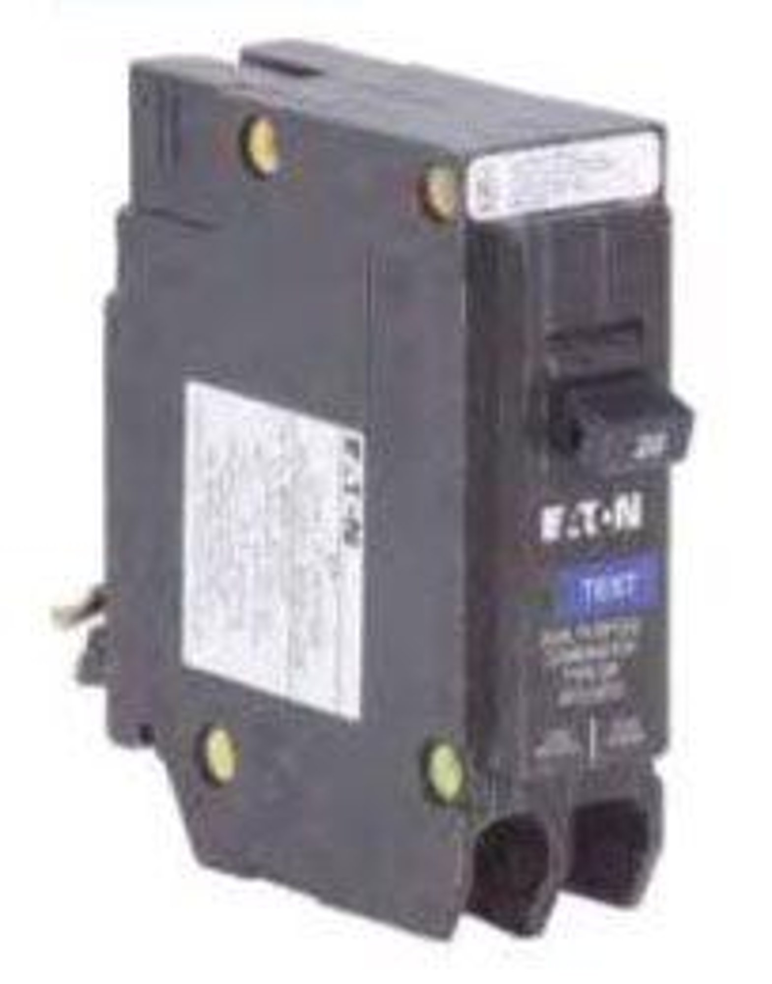 Lot De 10 Disjoncteurs Eaton BRP120DF 20A - 1 Pôle - Double Fonction - Neufs