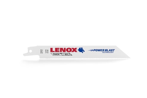 12779 614 R lenox reciprocating saw blades thick metal cutting bi metal primary H R