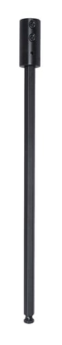 12" L, 1/2" Chuck, Hardened Carbon Steel, Hex End, Drill, Hole Saw Shank Extension
