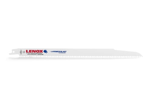 12779 156 R lenox reciprocating saw blades thick metal cutting bi metal primary H R