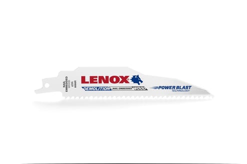 6066 R lenox reciprocating saw blades demolition bi metal primary H R