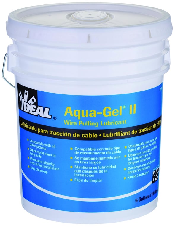 Ideal 31-375 Aqua-Gel II Wire Pulling Lubricant, 5 Gallon Bucket