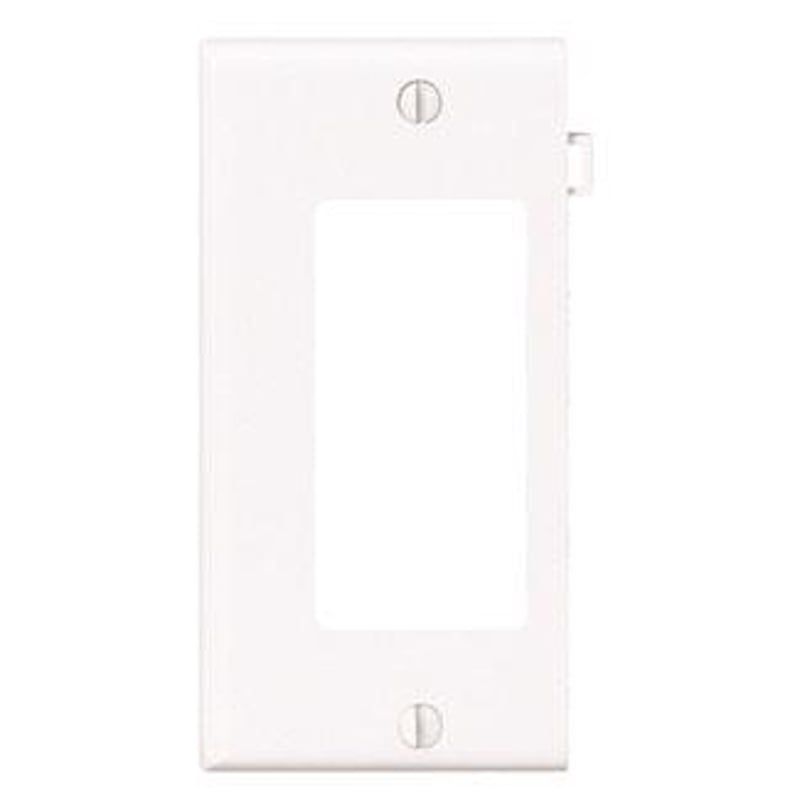 Decora Device Rack Panel Leviton PSE26-W 1 Gang Decora/GFCI Device Decora Wall Plate, Sectional ...
