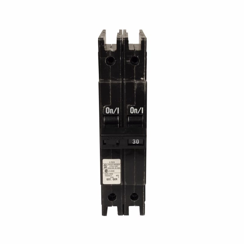 EATON QuickLag QCF2030T Type QCF Miniature Circuit Breaker, 120/240 VAC ...