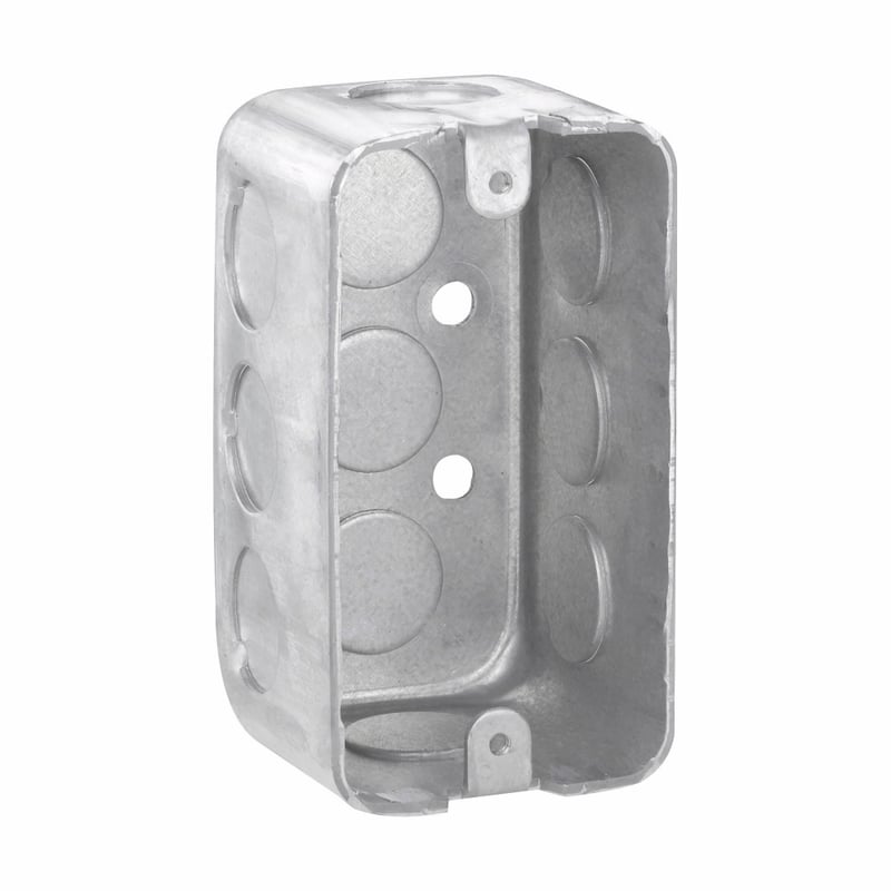 Emt Rigid Junction Box Crouse-Hinds TP604 Drawn Utility Box, Steel, 14.5 cu-in Capacity, 1 ...