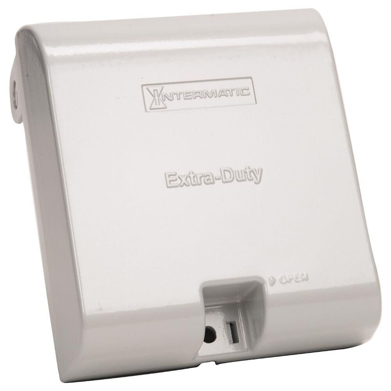 Intermatic WP1030MXD 2 Gang, In-Use Weatherproof Cover, Vertical, Gray ...