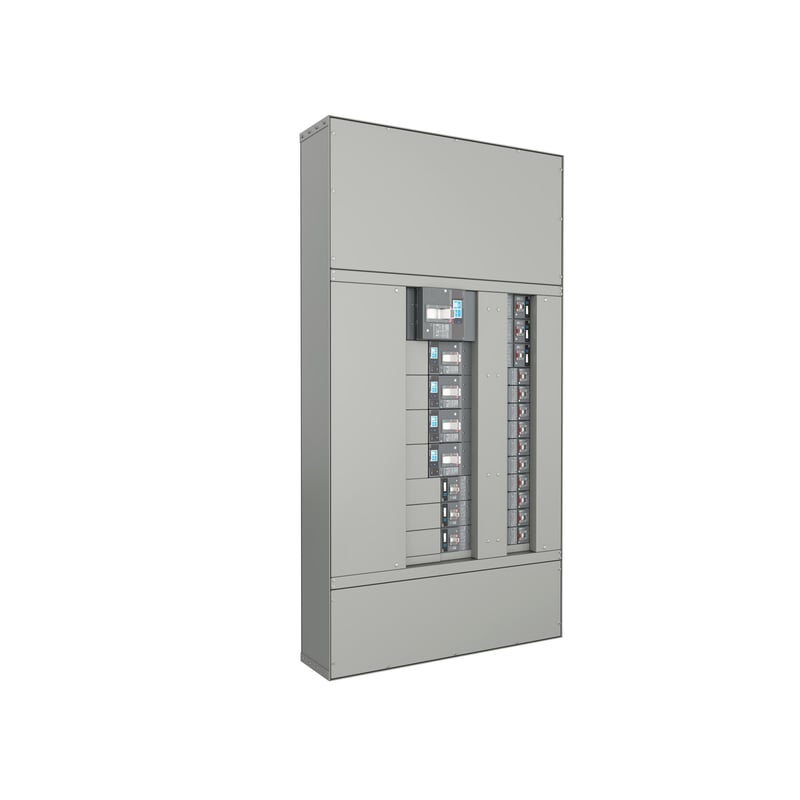 ABB RNSB12G9645A Panelboard, 600 V, 1200 A, 3 Poles, 200 kA Interrupt ...