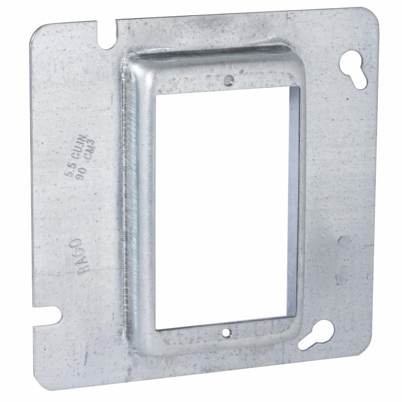 4-11/16 Square 1G 3/4IN Plaster Ring | Mars Electric