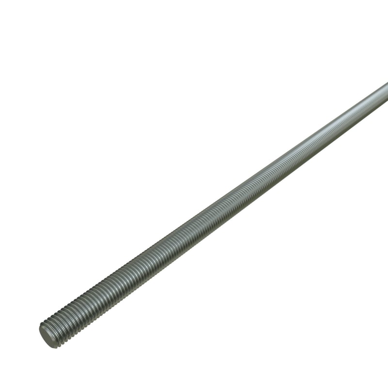 Electro-Galvanized Threaded Rod 3/8IN x 6FT | Mars Electric