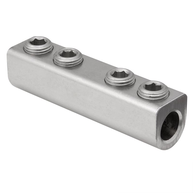 Conducer Reducer ILSCO SPA-750 Aluminum Splicer/Reducer, Dual Rated, Conductor Range 750 ...