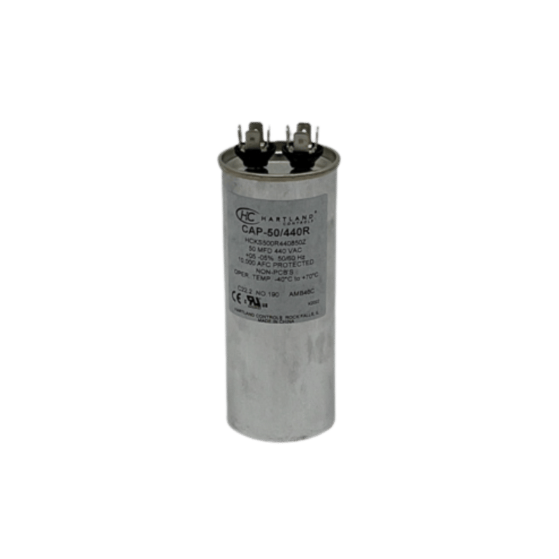 LittelFuse CAP-50/440R 50 MFD, 370/440 Volt, Round Run Capacitor | Mars ...