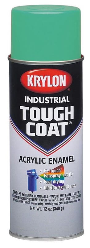 Cully 37473 Industrial Tough Coat Acrylic Enamel Paint, OSHA Safety ...