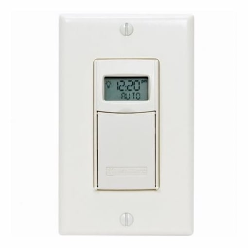 main  Ascend® Smart 7-Day Programmable Wi-Fi Timer, 120 VAC, 15A, White