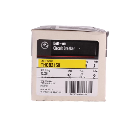 GE, THQB, 15 A, Miniatue Cicuit Beake - 3HXU2|THQB2115