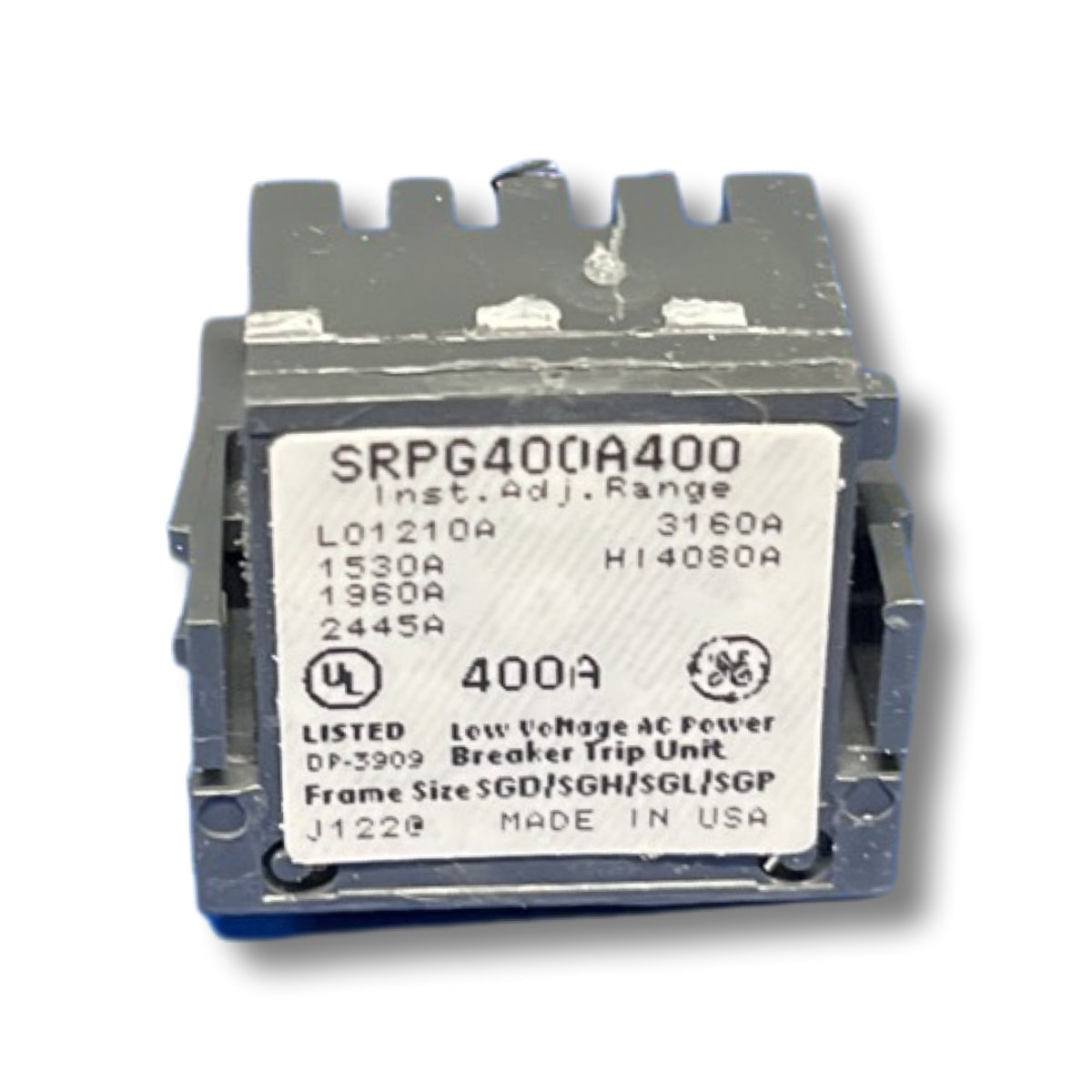 GE SRPG400A400 400 Amp Rating Plug | Mars Electric