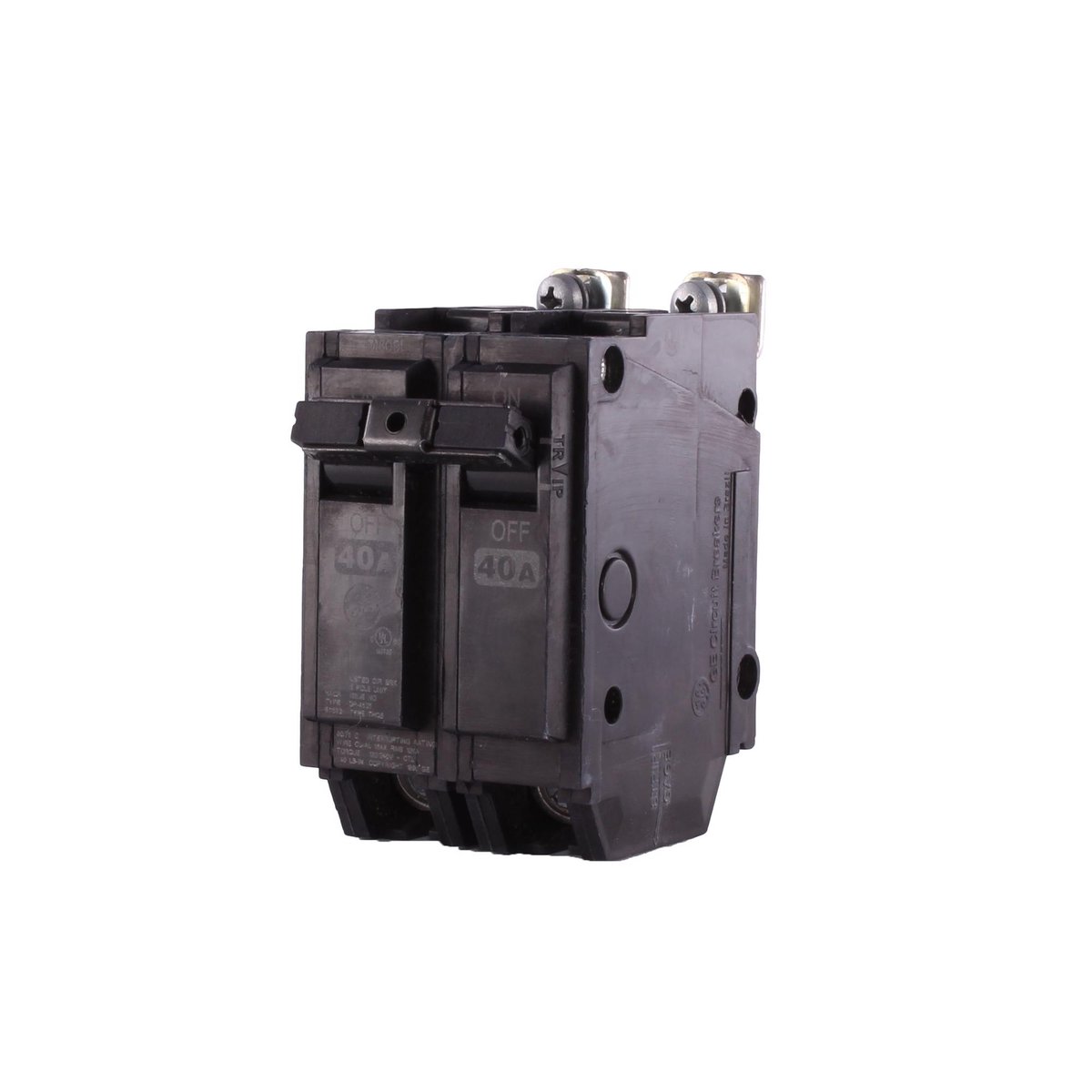 GE THQB2140 Q-Line, 2 Pole, 40 Amp, Bolt-On Circuit Breaker