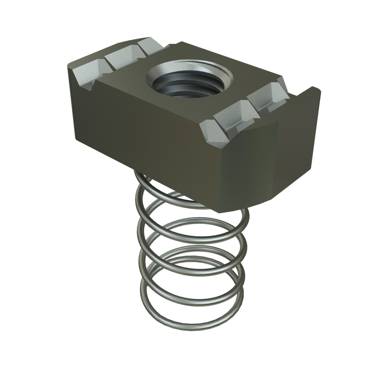1/4IN Channel Nut With Spring | Mars Electric