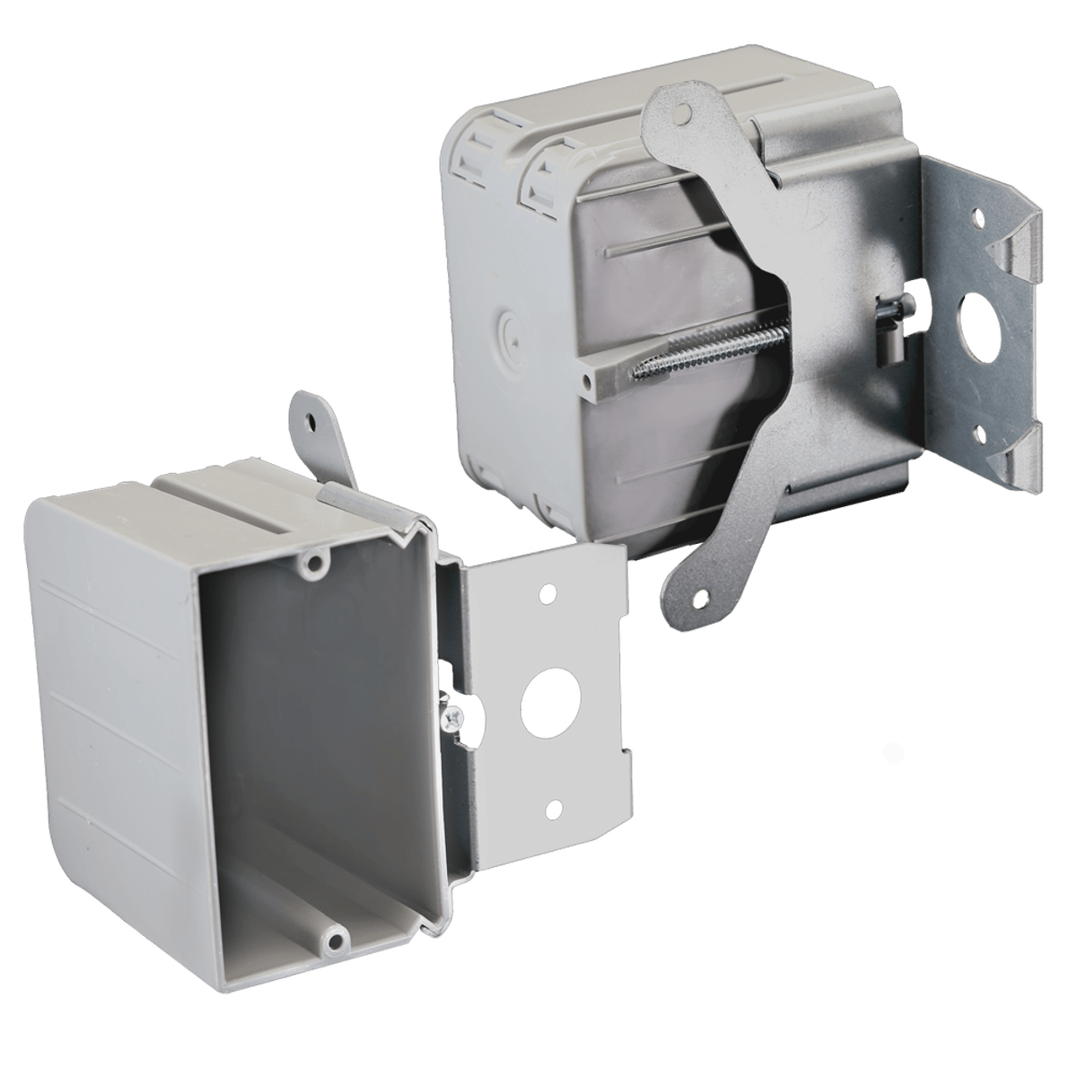 CANTEX EZ21SBZ-ADJ 1 Gang Adjustable Switch/Outlet Box, New/Old