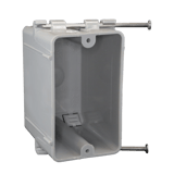 CANTEX EZ23SNW 1 Gang Switch/Outlet Box, Nail On, New Work | Mars