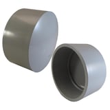 CANTEX 5140039 Non-Metallic End Cap, 3 in, For Use With SCH 40/80