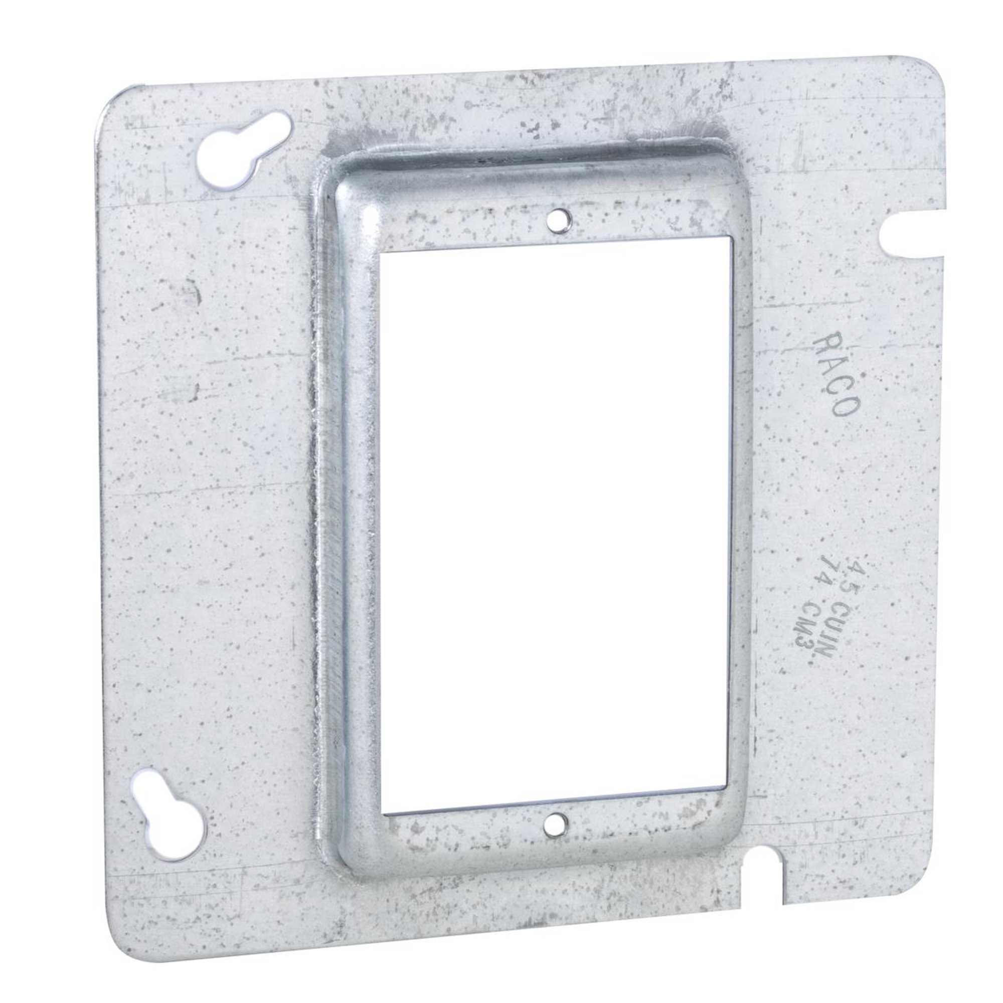 4 11/16 Square 5/8 Raised 1 Device Cover | Mars Electric