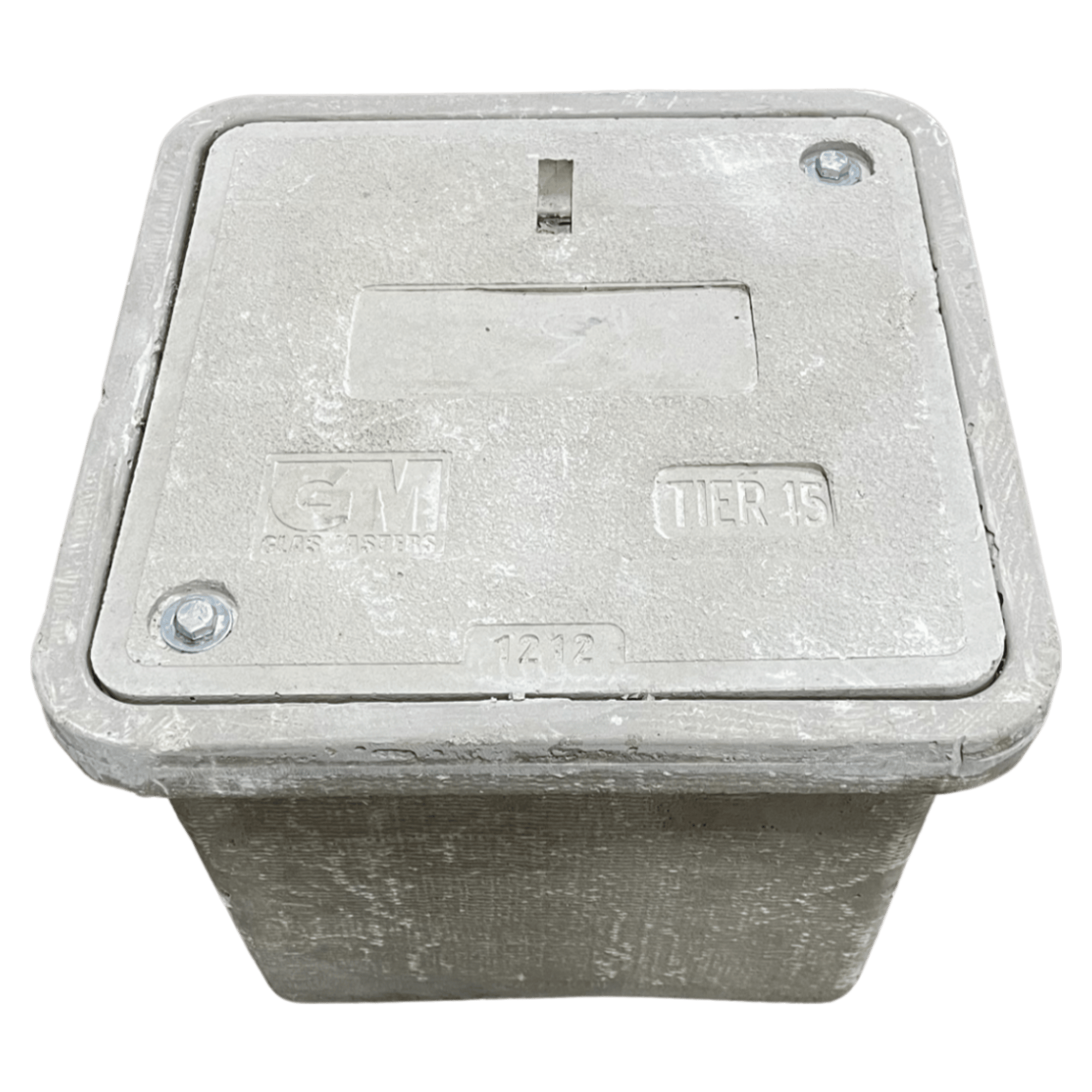 Glasmasters A121212P15-H-BL 12x12x12 Quazite Underground