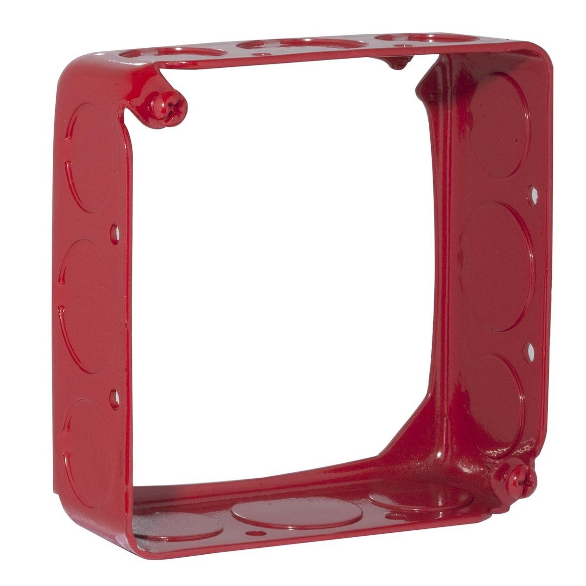 4 Square Extension Ring, 1-1/2IN Deep, 1/2IN and 3/4IN KO