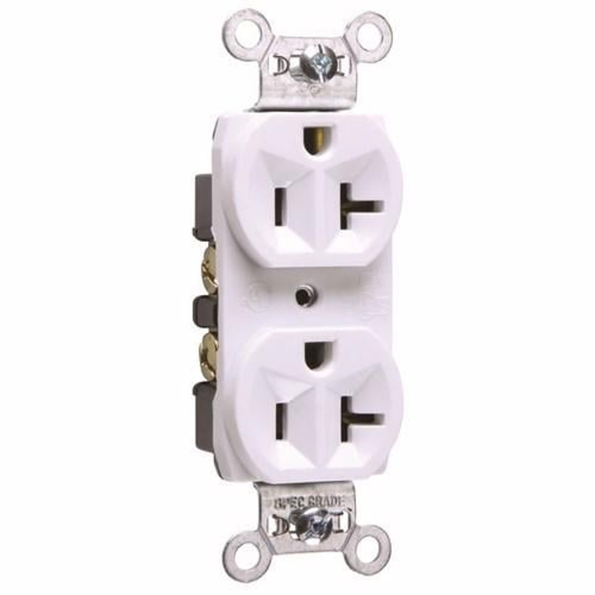 Legrand CRB5362-W 20 Amp, 125 Volt, Straight Blade Receptacle