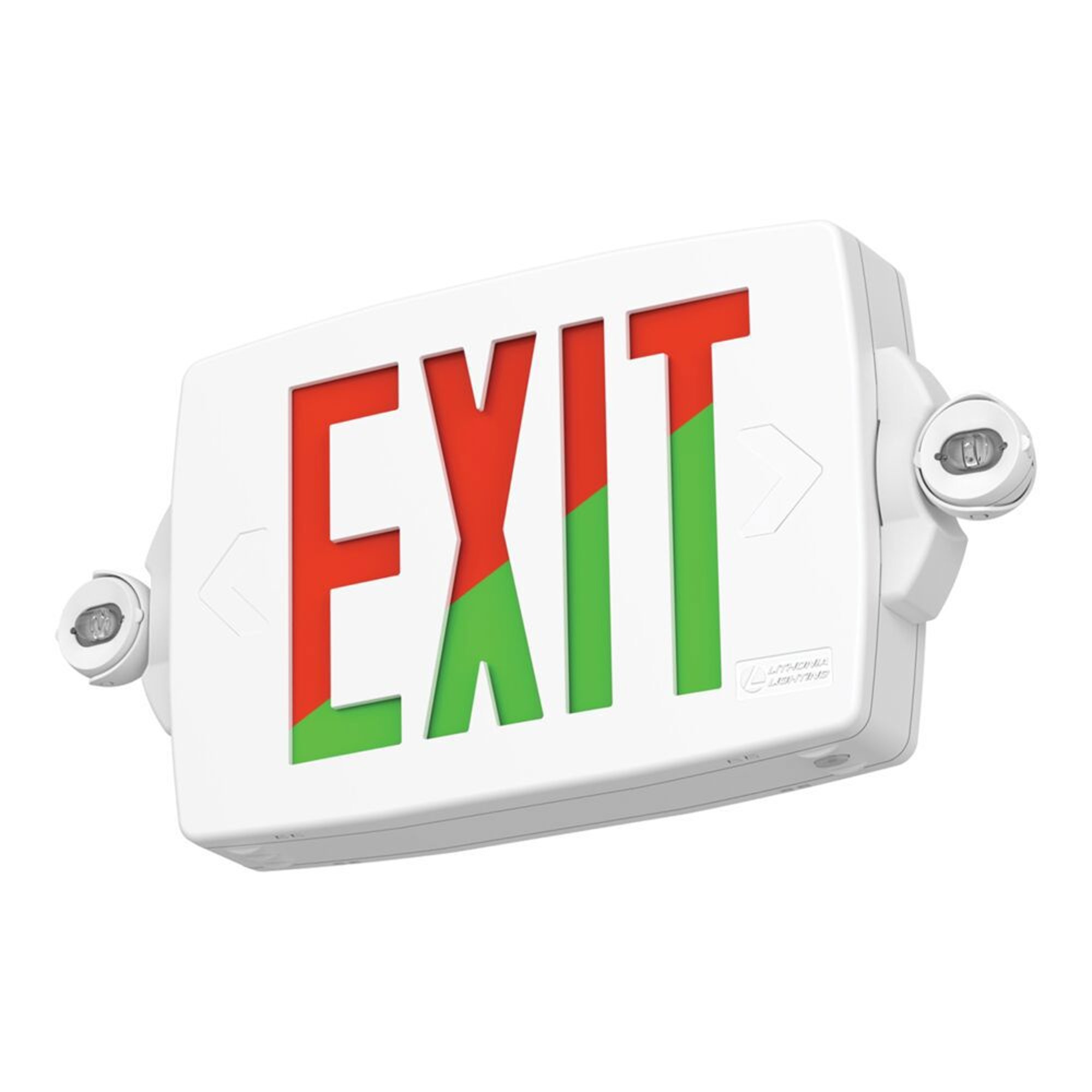Lithonia LHQM S W RG MVOLT HO M6 Thermoplastic Emergency Exit