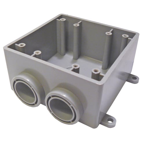 RT-8113778663　ファンバス　モガリ　イタズラボックス Cantex 5133391 3/4IN, 2 Gang, FSS Weatherproof Box, PVC | Mars