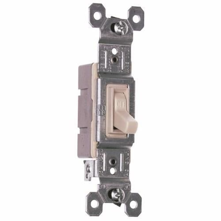 Pass & Seymour 660-LAG 15 Amp, Single Pole, AC Switch, 120 Volt