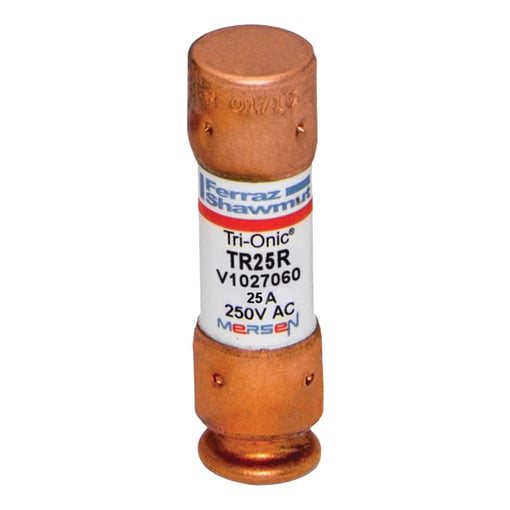 Mersen TR25R 25 Amp, 250 Volt, Class RK5 Time Delay Fuse | Mars
