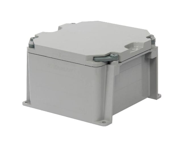 6x6x4 PVC Junction Box, NEMA 3R | Mars Electric