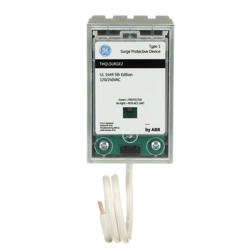 GE THQLSURGE2 Surge Protective Device, 120, 240 VAC, 50 to 60 Hz